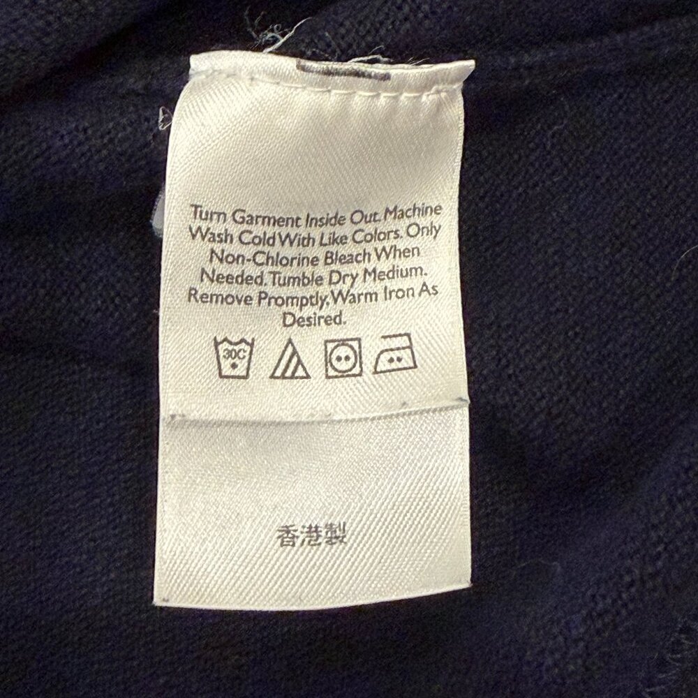Eddie Bauer Vintage 90s Y2K Thick Crewneck Sweater Blue Men's XL - Picture 6 of 9